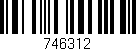 Código de barras (EAN, GTIN, SKU, ISBN): '746312'