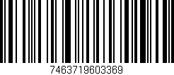 Código de barras (EAN, GTIN, SKU, ISBN): '7463719603369'
