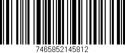 Código de barras (EAN, GTIN, SKU, ISBN): '7465852145812'