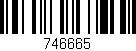 Código de barras (EAN, GTIN, SKU, ISBN): '746665'