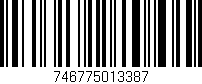 Código de barras (EAN, GTIN, SKU, ISBN): '746775013387'