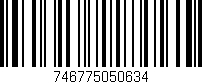 Código de barras (EAN, GTIN, SKU, ISBN): '746775050634'