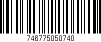 Código de barras (EAN, GTIN, SKU, ISBN): '746775050740'