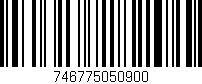 Código de barras (EAN, GTIN, SKU, ISBN): '746775050900'