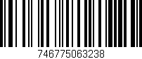 Código de barras (EAN, GTIN, SKU, ISBN): '746775063238'