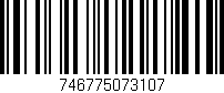 Código de barras (EAN, GTIN, SKU, ISBN): '746775073107'