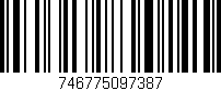 Código de barras (EAN, GTIN, SKU, ISBN): '746775097387'