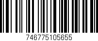 Código de barras (EAN, GTIN, SKU, ISBN): '746775105655'
