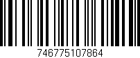 Código de barras (EAN, GTIN, SKU, ISBN): '746775107864'