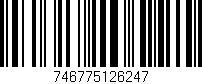 Código de barras (EAN, GTIN, SKU, ISBN): '746775126247'