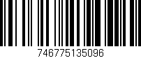 Código de barras (EAN, GTIN, SKU, ISBN): '746775135096'