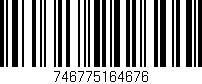 Código de barras (EAN, GTIN, SKU, ISBN): '746775164676'