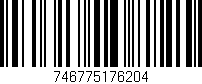Código de barras (EAN, GTIN, SKU, ISBN): '746775176204'