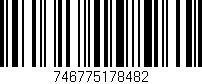 Código de barras (EAN, GTIN, SKU, ISBN): '746775178482'