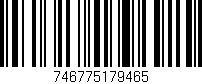 Código de barras (EAN, GTIN, SKU, ISBN): '746775179465'