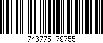 Código de barras (EAN, GTIN, SKU, ISBN): '746775179755'