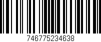 Código de barras (EAN, GTIN, SKU, ISBN): '746775234638'
