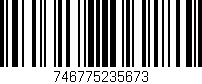 Código de barras (EAN, GTIN, SKU, ISBN): '746775235673'