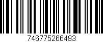 Código de barras (EAN, GTIN, SKU, ISBN): '746775266493'