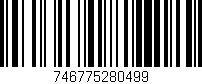 Código de barras (EAN, GTIN, SKU, ISBN): '746775280499'