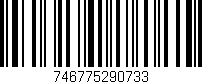 Código de barras (EAN, GTIN, SKU, ISBN): '746775290733'