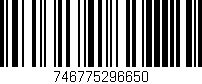 Código de barras (EAN, GTIN, SKU, ISBN): '746775296650'