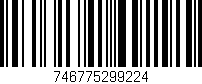 Código de barras (EAN, GTIN, SKU, ISBN): '746775299224'