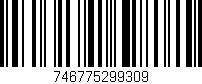 Código de barras (EAN, GTIN, SKU, ISBN): '746775299309'