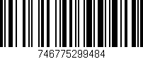 Código de barras (EAN, GTIN, SKU, ISBN): '746775299484'