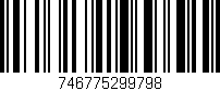 Código de barras (EAN, GTIN, SKU, ISBN): '746775299798'