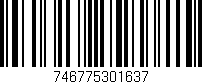 Código de barras (EAN, GTIN, SKU, ISBN): '746775301637'