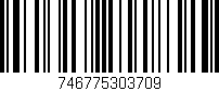 Código de barras (EAN, GTIN, SKU, ISBN): '746775303709'