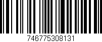 Código de barras (EAN, GTIN, SKU, ISBN): '746775308131'