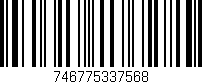 Código de barras (EAN, GTIN, SKU, ISBN): '746775337568'