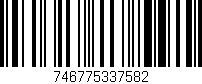 Código de barras (EAN, GTIN, SKU, ISBN): '746775337582'