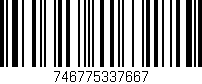 Código de barras (EAN, GTIN, SKU, ISBN): '746775337667'
