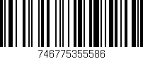 Código de barras (EAN, GTIN, SKU, ISBN): '746775355586'