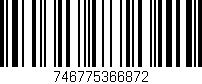 Código de barras (EAN, GTIN, SKU, ISBN): '746775366872'
