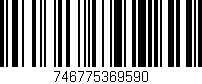 Código de barras (EAN, GTIN, SKU, ISBN): '746775369590'