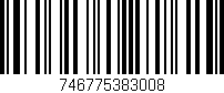 Código de barras (EAN, GTIN, SKU, ISBN): '746775383008'