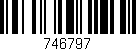 Código de barras (EAN, GTIN, SKU, ISBN): '746797'