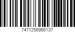 Código de barras (EAN, GTIN, SKU, ISBN): '7471256966137'