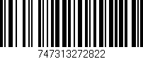 Código de barras (EAN, GTIN, SKU, ISBN): '747313272822'