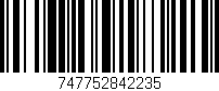 Código de barras (EAN, GTIN, SKU, ISBN): '747752842235'