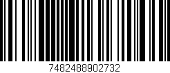Código de barras (EAN, GTIN, SKU, ISBN): '7482488902732'