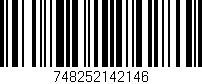 Código de barras (EAN, GTIN, SKU, ISBN): '748252142146'