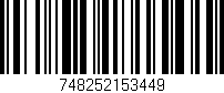 Código de barras (EAN, GTIN, SKU, ISBN): '748252153449'