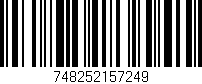 Código de barras (EAN, GTIN, SKU, ISBN): '748252157249'