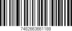 Código de barras (EAN, GTIN, SKU, ISBN): '7482663661188'