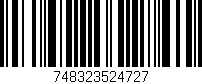 Código de barras (EAN, GTIN, SKU, ISBN): '748323524727'